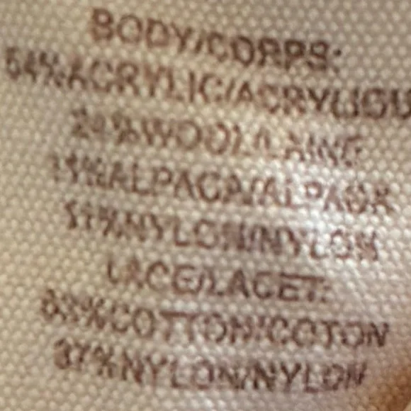 Free People Honeysuckle Years Cardigan Size 2 Lace Knit Babydoll - Picture 3 of 6